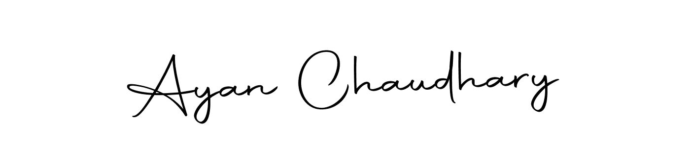 Ayan Chaudhary stylish signature style. Best Handwritten Sign (Autography-DOLnW) for my name. Handwritten Signature Collection Ideas for my name Ayan Chaudhary. Ayan Chaudhary signature style 10 images and pictures png