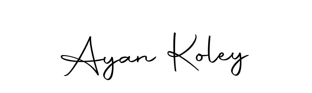 Here are the top 10 professional signature styles for the name Ayan Koley. These are the best autograph styles you can use for your name. Ayan Koley signature style 10 images and pictures png