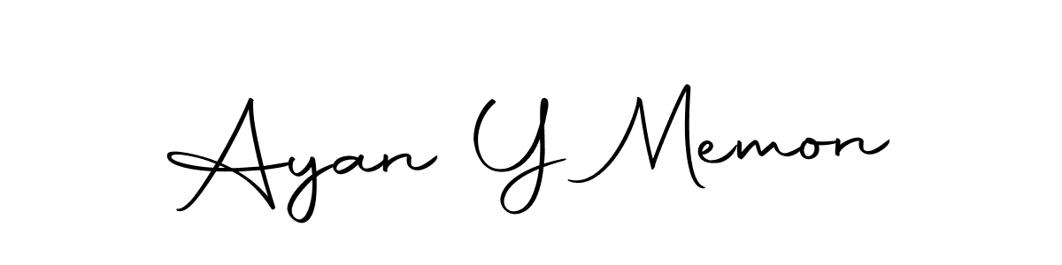 You should practise on your own different ways (Autography-DOLnW) to write your name (Ayan Y Memon) in signature. don't let someone else do it for you. Ayan Y Memon signature style 10 images and pictures png