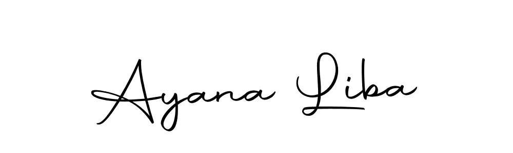 This is the best signature style for the Ayana Liba name. Also you like these signature font (Autography-DOLnW). Mix name signature. Ayana Liba signature style 10 images and pictures png