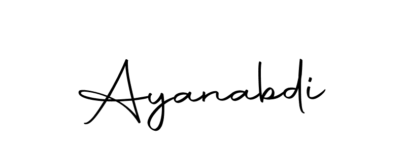 How to Draw Ayanabdi signature style? Autography-DOLnW is a latest design signature styles for name Ayanabdi. Ayanabdi signature style 10 images and pictures png