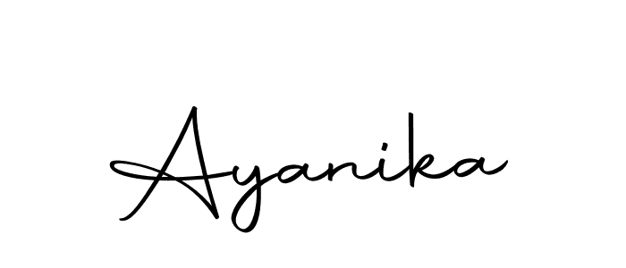 Also we have Ayanika name is the best signature style. Create professional handwritten signature collection using Autography-DOLnW autograph style. Ayanika signature style 10 images and pictures png