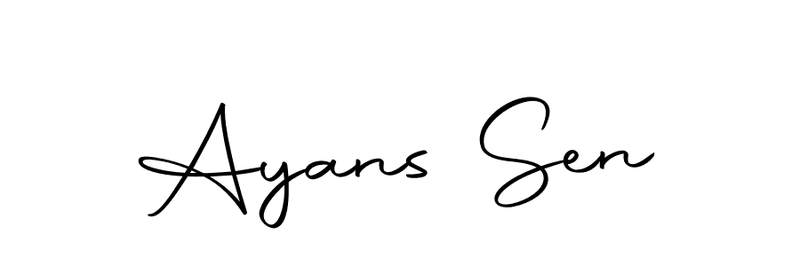 Here are the top 10 professional signature styles for the name Ayans Sen. These are the best autograph styles you can use for your name. Ayans Sen signature style 10 images and pictures png