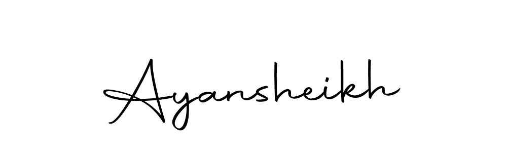 Also we have Ayansheikh name is the best signature style. Create professional handwritten signature collection using Autography-DOLnW autograph style. Ayansheikh signature style 10 images and pictures png