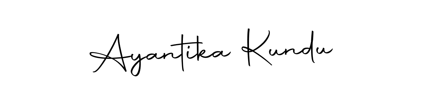 Ayantika Kundu stylish signature style. Best Handwritten Sign (Autography-DOLnW) for my name. Handwritten Signature Collection Ideas for my name Ayantika Kundu. Ayantika Kundu signature style 10 images and pictures png