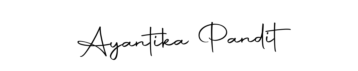 You should practise on your own different ways (Autography-DOLnW) to write your name (Ayantika Pandit) in signature. don't let someone else do it for you. Ayantika Pandit signature style 10 images and pictures png