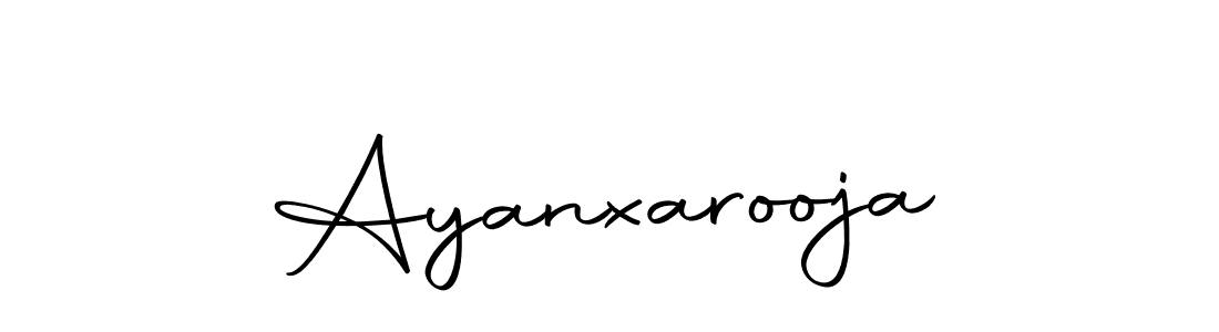 Ayanxarooja stylish signature style. Best Handwritten Sign (Autography-DOLnW) for my name. Handwritten Signature Collection Ideas for my name Ayanxarooja. Ayanxarooja signature style 10 images and pictures png