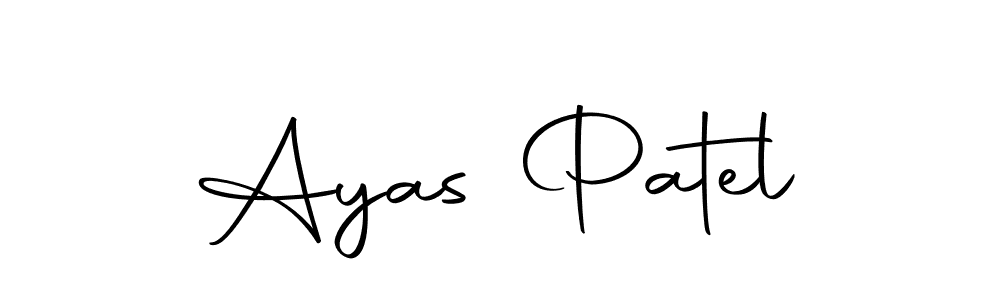 Similarly Autography-DOLnW is the best handwritten signature design. Signature creator online .You can use it as an online autograph creator for name Ayas Patel. Ayas Patel signature style 10 images and pictures png