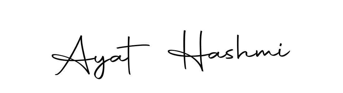 The best way (Autography-DOLnW) to make a short signature is to pick only two or three words in your name. The name Ayat Hashmi include a total of six letters. For converting this name. Ayat Hashmi signature style 10 images and pictures png