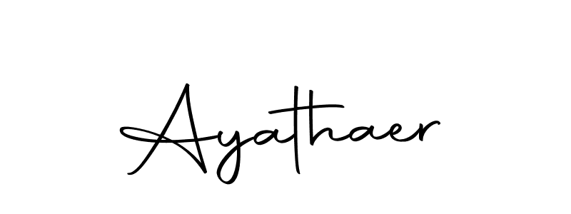 You should practise on your own different ways (Autography-DOLnW) to write your name (Ayathaer) in signature. don't let someone else do it for you. Ayathaer signature style 10 images and pictures png