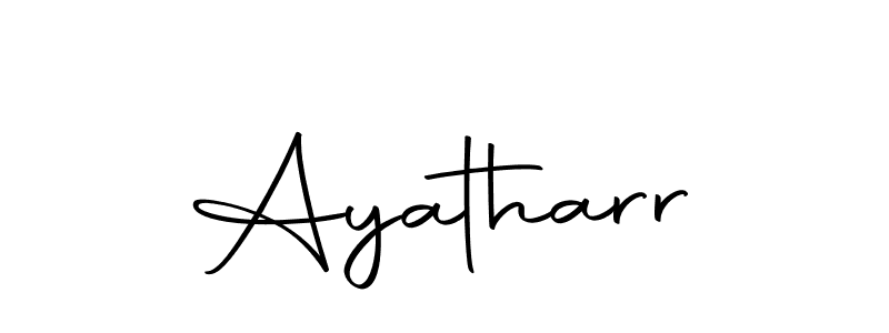 Ayatharr stylish signature style. Best Handwritten Sign (Autography-DOLnW) for my name. Handwritten Signature Collection Ideas for my name Ayatharr. Ayatharr signature style 10 images and pictures png