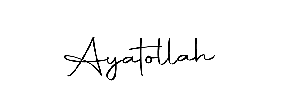 Make a beautiful signature design for name Ayatollah. With this signature (Autography-DOLnW) style, you can create a handwritten signature for free. Ayatollah signature style 10 images and pictures png