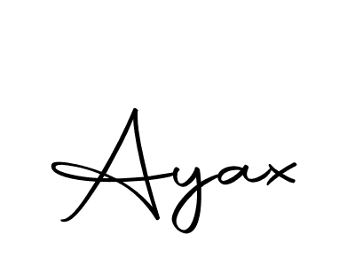 Ayax stylish signature style. Best Handwritten Sign (Autography-DOLnW) for my name. Handwritten Signature Collection Ideas for my name Ayax. Ayax signature style 10 images and pictures png