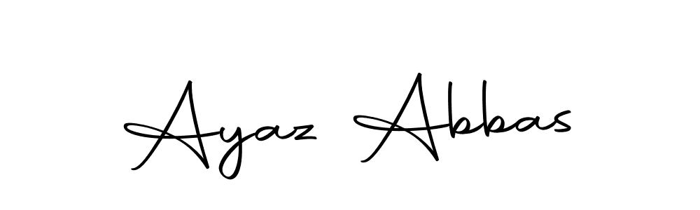 How to make Ayaz Abbas signature? Autography-DOLnW is a professional autograph style. Create handwritten signature for Ayaz Abbas name. Ayaz Abbas signature style 10 images and pictures png