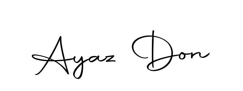 You can use this online signature creator to create a handwritten signature for the name Ayaz Don. This is the best online autograph maker. Ayaz Don signature style 10 images and pictures png