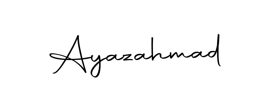 Ayazahmad stylish signature style. Best Handwritten Sign (Autography-DOLnW) for my name. Handwritten Signature Collection Ideas for my name Ayazahmad. Ayazahmad signature style 10 images and pictures png