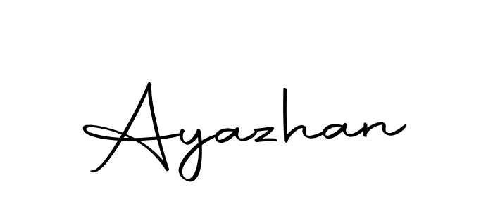 if you are searching for the best signature style for your name Ayazhan. so please give up your signature search. here we have designed multiple signature styles  using Autography-DOLnW. Ayazhan signature style 10 images and pictures png