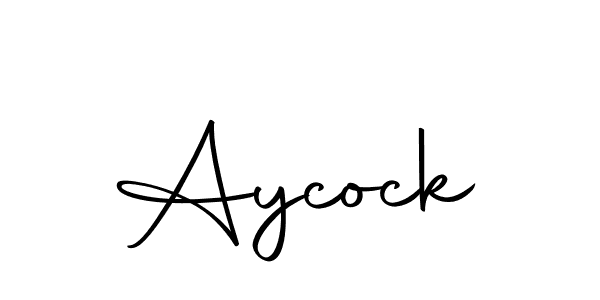 Best and Professional Signature Style for Aycock. Autography-DOLnW Best Signature Style Collection. Aycock signature style 10 images and pictures png
