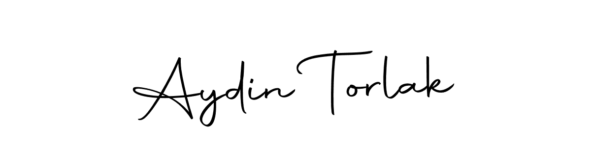 Make a beautiful signature design for name Aydin Torlak. Use this online signature maker to create a handwritten signature for free. Aydin Torlak signature style 10 images and pictures png