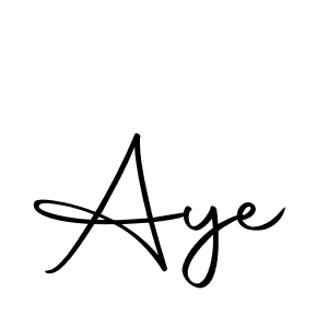 Make a beautiful signature design for name Aye. With this signature (Autography-DOLnW) style, you can create a handwritten signature for free. Aye signature style 10 images and pictures png
