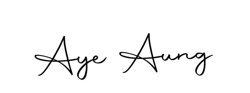 Also we have Aye Aung name is the best signature style. Create professional handwritten signature collection using Autography-DOLnW autograph style. Aye Aung signature style 10 images and pictures png