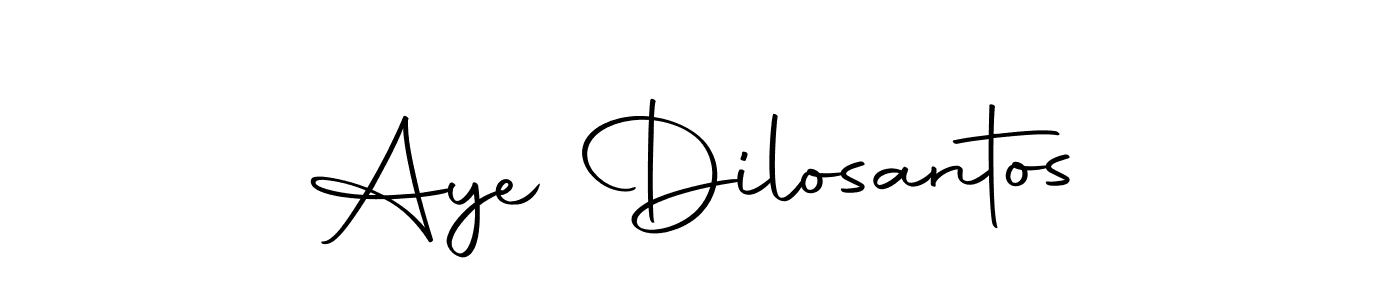 if you are searching for the best signature style for your name Aye Dilosantos. so please give up your signature search. here we have designed multiple signature styles  using Autography-DOLnW. Aye Dilosantos signature style 10 images and pictures png