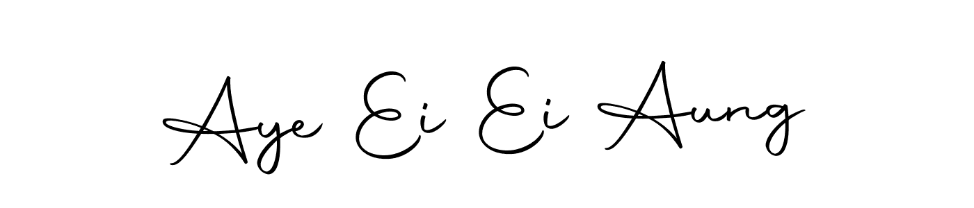 Aye Ei Ei Aung stylish signature style. Best Handwritten Sign (Autography-DOLnW) for my name. Handwritten Signature Collection Ideas for my name Aye Ei Ei Aung. Aye Ei Ei Aung signature style 10 images and pictures png