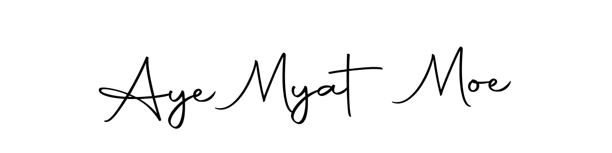 if you are searching for the best signature style for your name Aye Myat Moe. so please give up your signature search. here we have designed multiple signature styles  using Autography-DOLnW. Aye Myat Moe signature style 10 images and pictures png