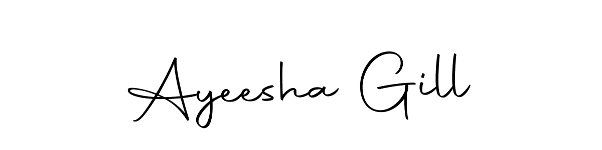 This is the best signature style for the Ayeesha Gill name. Also you like these signature font (Autography-DOLnW). Mix name signature. Ayeesha Gill signature style 10 images and pictures png