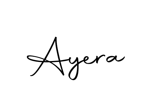 How to make Ayera name signature. Use Autography-DOLnW style for creating short signs online. This is the latest handwritten sign. Ayera signature style 10 images and pictures png
