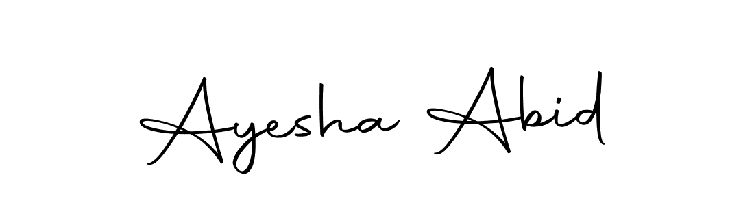 Also we have Ayesha Abid name is the best signature style. Create professional handwritten signature collection using Autography-DOLnW autograph style. Ayesha Abid signature style 10 images and pictures png