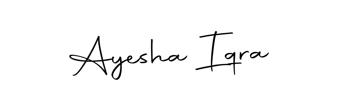 Here are the top 10 professional signature styles for the name Ayesha Iqra. These are the best autograph styles you can use for your name. Ayesha Iqra signature style 10 images and pictures png