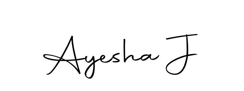 It looks lik you need a new signature style for name Ayesha J. Design unique handwritten (Autography-DOLnW) signature with our free signature maker in just a few clicks. Ayesha J signature style 10 images and pictures png