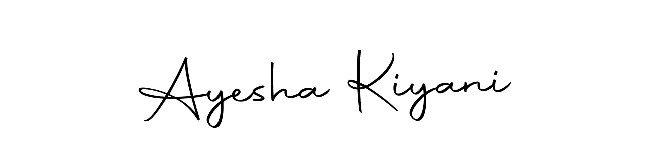 The best way (Autography-DOLnW) to make a short signature is to pick only two or three words in your name. The name Ayesha Kiyani include a total of six letters. For converting this name. Ayesha Kiyani signature style 10 images and pictures png