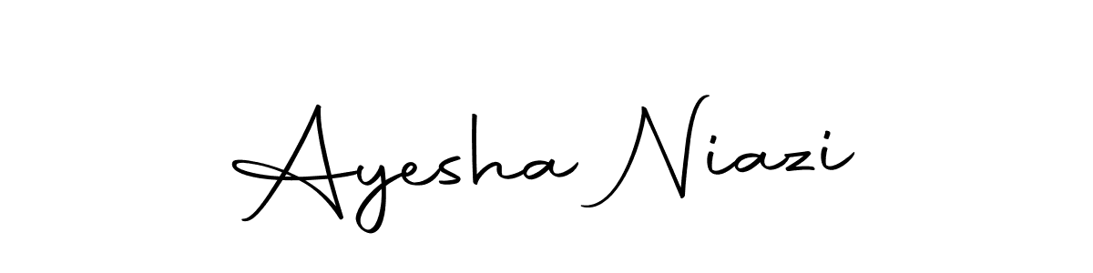 Make a beautiful signature design for name Ayesha Niazi. Use this online signature maker to create a handwritten signature for free. Ayesha Niazi signature style 10 images and pictures png