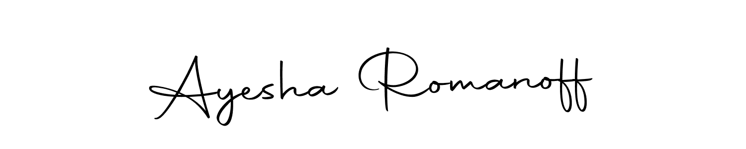 Once you've used our free online signature maker to create your best signature Autography-DOLnW style, it's time to enjoy all of the benefits that Ayesha Romanoff name signing documents. Ayesha Romanoff signature style 10 images and pictures png