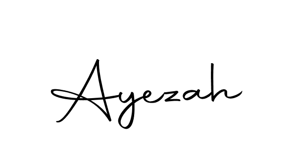 Use a signature maker to create a handwritten signature online. With this signature software, you can design (Autography-DOLnW) your own signature for name Ayezah. Ayezah signature style 10 images and pictures png