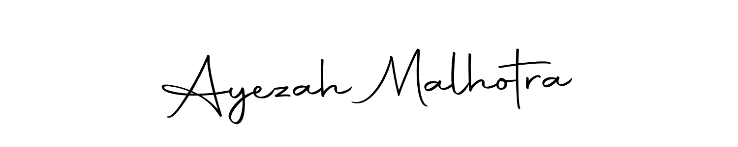 if you are searching for the best signature style for your name Ayezah Malhotra. so please give up your signature search. here we have designed multiple signature styles  using Autography-DOLnW. Ayezah Malhotra signature style 10 images and pictures png