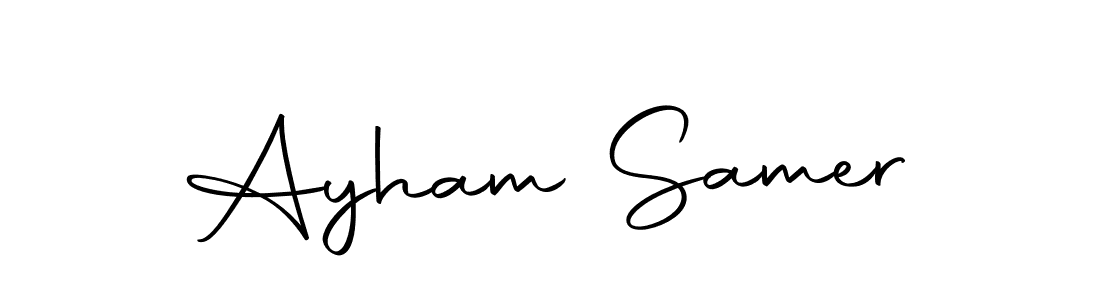 How to Draw Ayham Samer signature style? Autography-DOLnW is a latest design signature styles for name Ayham Samer. Ayham Samer signature style 10 images and pictures png