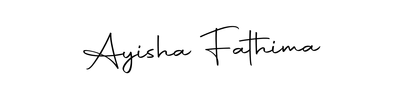 Create a beautiful signature design for name Ayisha Fathima. With this signature (Autography-DOLnW) fonts, you can make a handwritten signature for free. Ayisha Fathima signature style 10 images and pictures png
