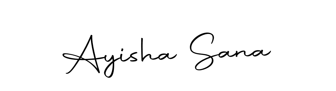 Ayisha Sana stylish signature style. Best Handwritten Sign (Autography-DOLnW) for my name. Handwritten Signature Collection Ideas for my name Ayisha Sana. Ayisha Sana signature style 10 images and pictures png