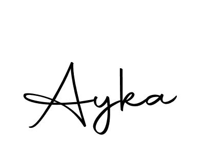 if you are searching for the best signature style for your name Ayka. so please give up your signature search. here we have designed multiple signature styles  using Autography-DOLnW. Ayka signature style 10 images and pictures png