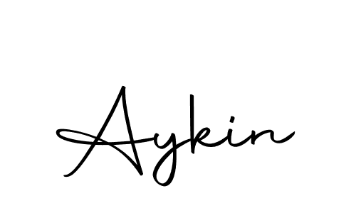 Aykin stylish signature style. Best Handwritten Sign (Autography-DOLnW) for my name. Handwritten Signature Collection Ideas for my name Aykin. Aykin signature style 10 images and pictures png