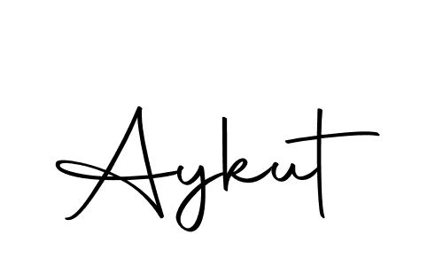 Use a signature maker to create a handwritten signature online. With this signature software, you can design (Autography-DOLnW) your own signature for name Aykut. Aykut signature style 10 images and pictures png