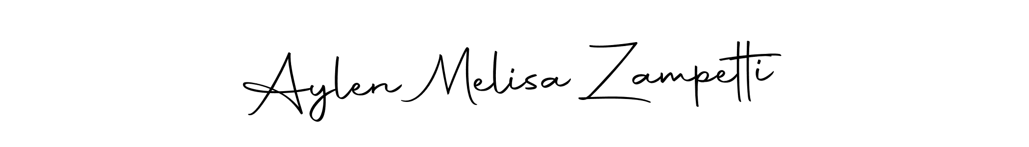 Similarly Autography-DOLnW is the best handwritten signature design. Signature creator online .You can use it as an online autograph creator for name Aylen Melisa Zampetti. Aylen Melisa Zampetti signature style 10 images and pictures png