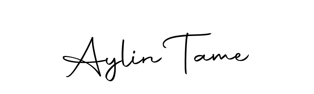 Make a short Aylin Tame signature style. Manage your documents anywhere anytime using Autography-DOLnW. Create and add eSignatures, submit forms, share and send files easily. Aylin Tame signature style 10 images and pictures png