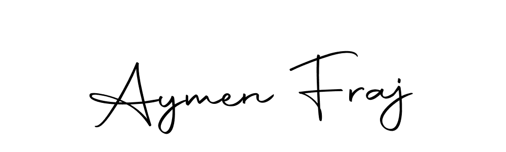 How to make Aymen Fraj signature? Autography-DOLnW is a professional autograph style. Create handwritten signature for Aymen Fraj name. Aymen Fraj signature style 10 images and pictures png