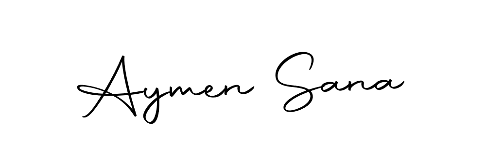 if you are searching for the best signature style for your name Aymen Sana. so please give up your signature search. here we have designed multiple signature styles  using Autography-DOLnW. Aymen Sana signature style 10 images and pictures png
