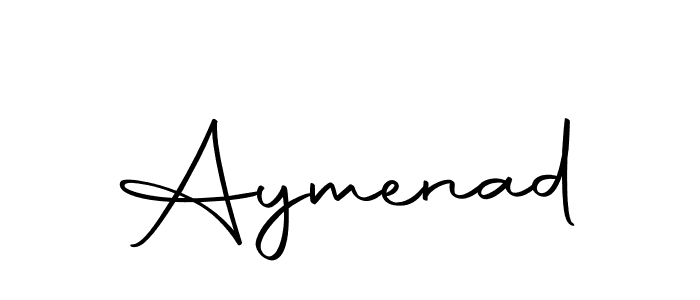 How to make Aymenad signature? Autography-DOLnW is a professional autograph style. Create handwritten signature for Aymenad name. Aymenad signature style 10 images and pictures png