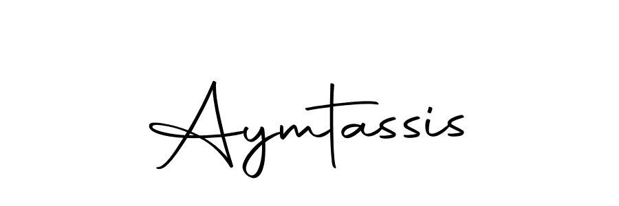 How to make Aymtassis signature? Autography-DOLnW is a professional autograph style. Create handwritten signature for Aymtassis name. Aymtassis signature style 10 images and pictures png